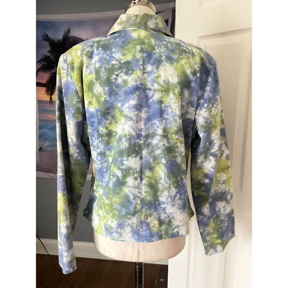 NWT Vintage Anage zip up jacket with embroidered detail Medium - Picture 2 of 5